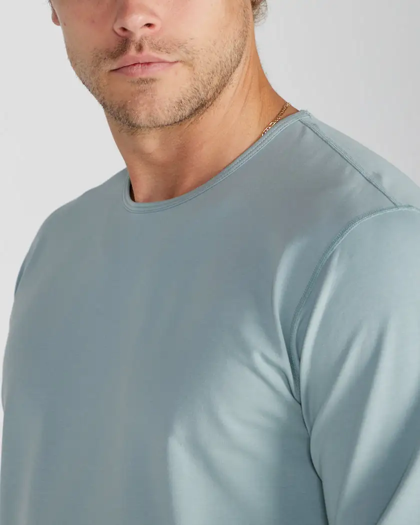 Drop-Cut Long Sleeve: Lux