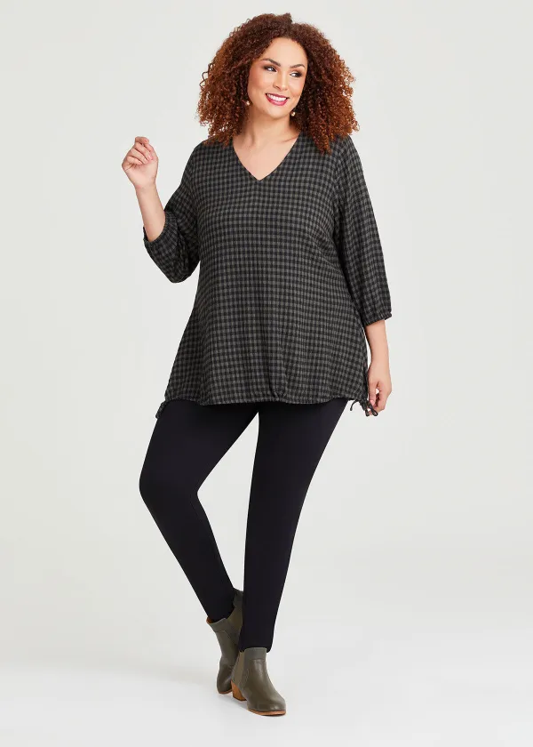 Natural Erba Check Tunic