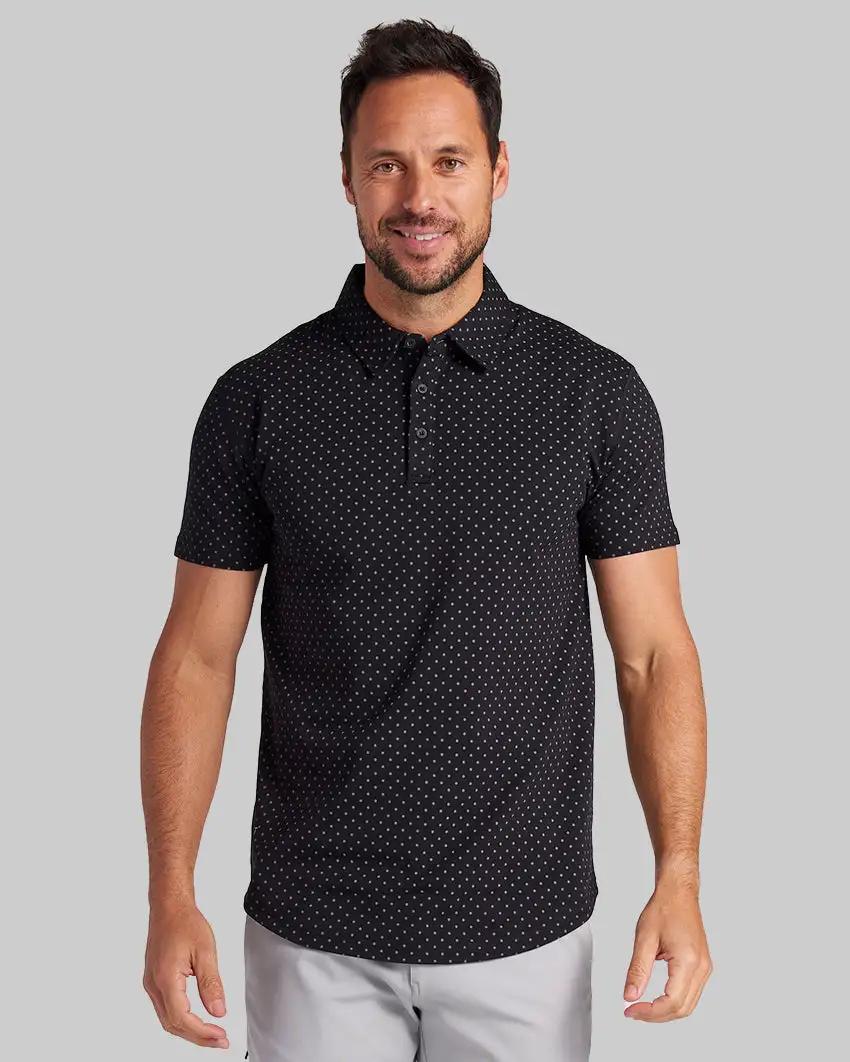 Drop-Cut: Lux Dotted Polo