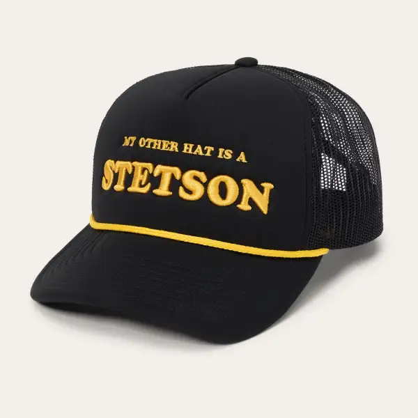 My Other Hat Is A Stetson Trucker Cap