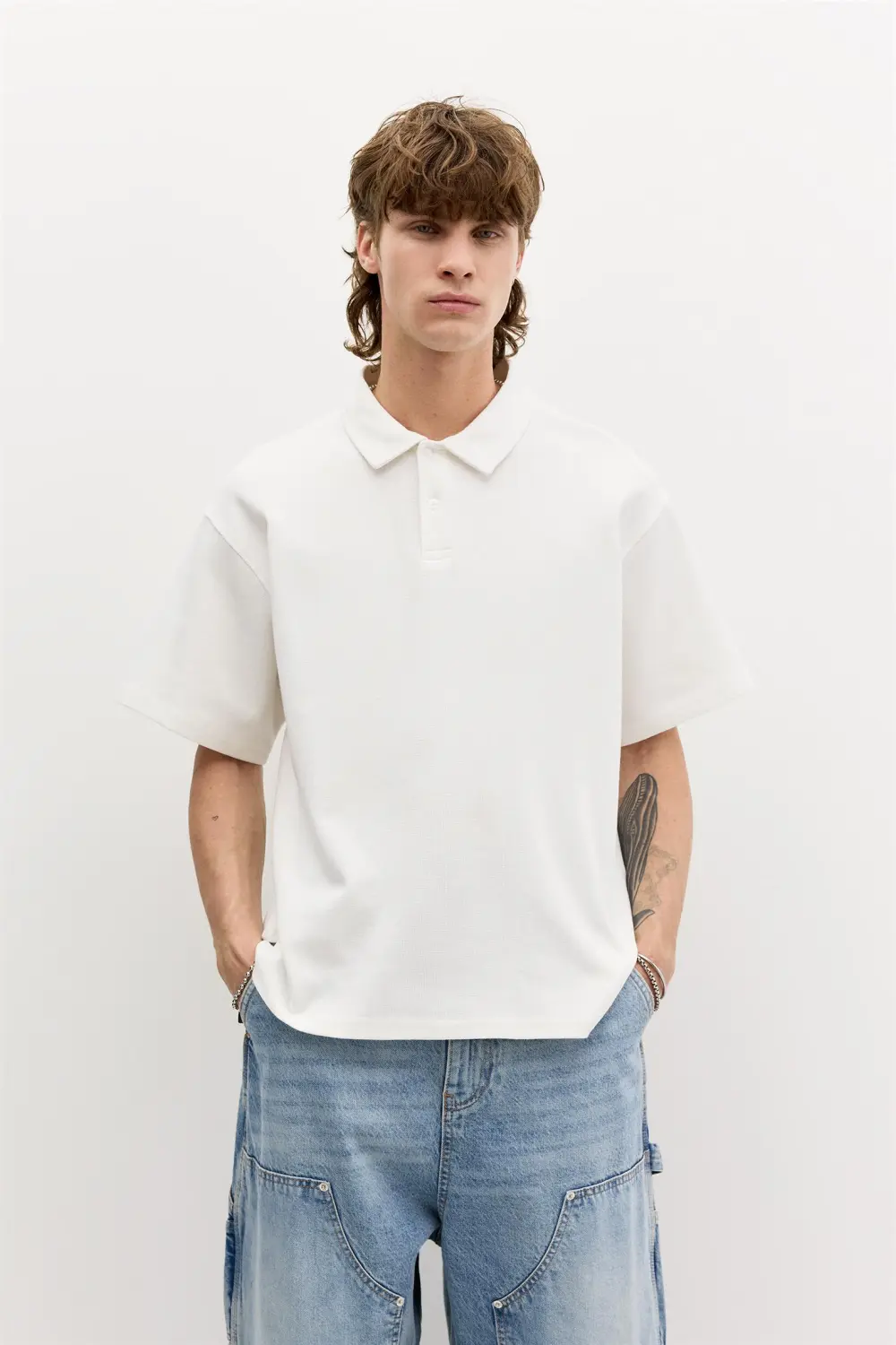 Short sleeve polo shirt