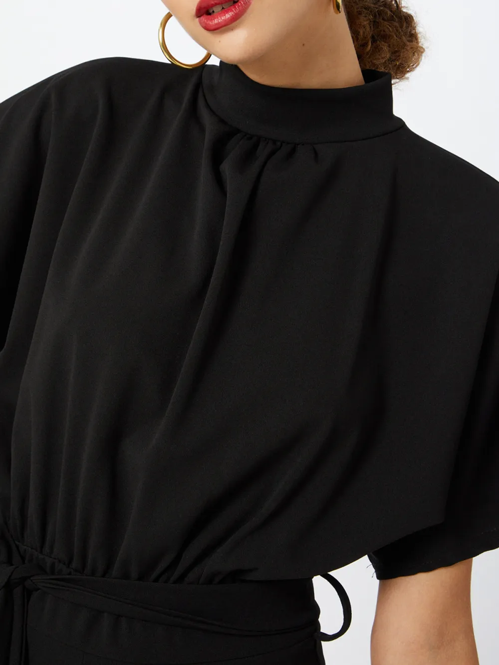 Keyhole Back Casual Style Jumpsuit