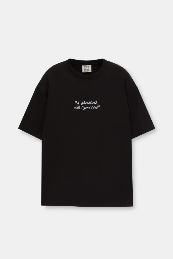 Short sleeve Van Gogh sweatshirt