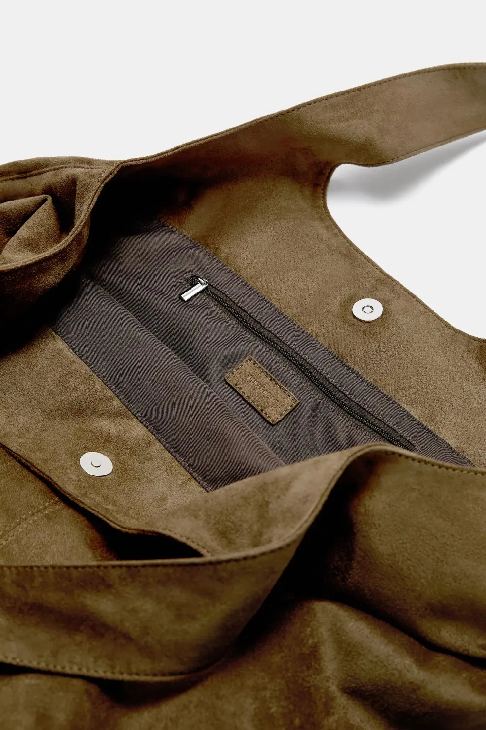 Bolso shopper efecto ante