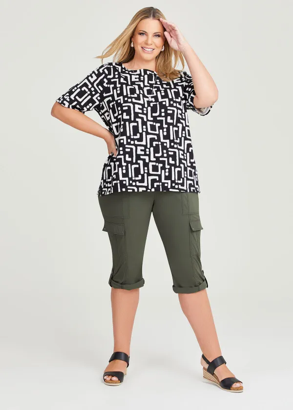 Castaway Cargo Crop Pant