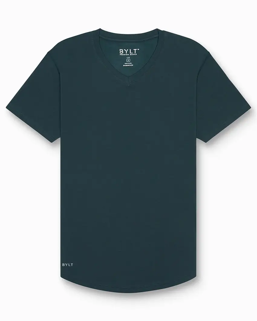 Drop-Cut V-Neck: Lux