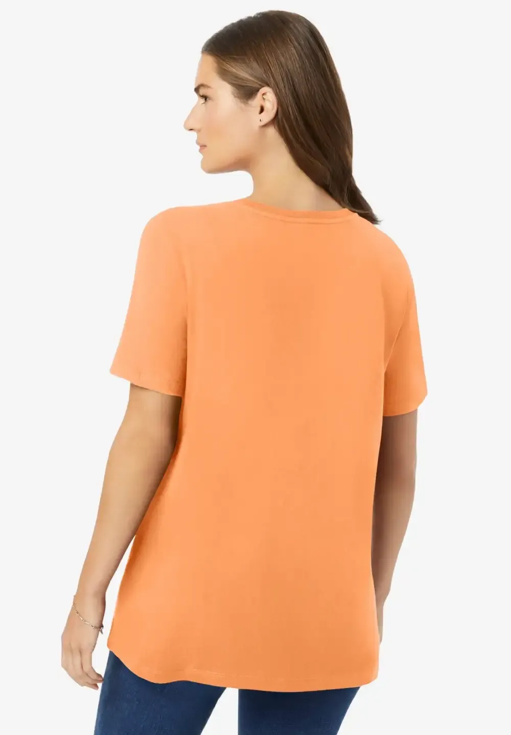 Perfect Short-Sleeve Crewneck Tee
