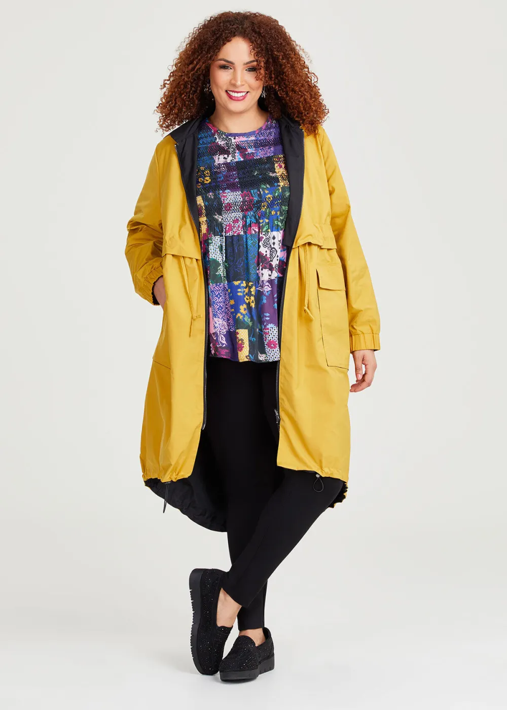 Fiore Mosaic Shirring Top