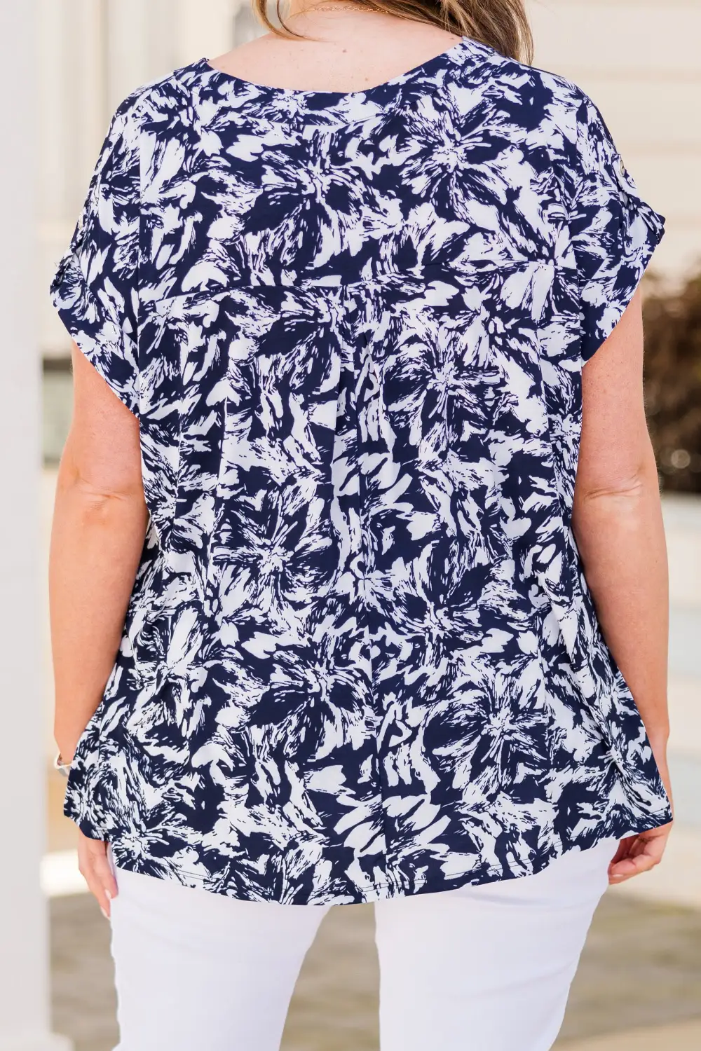 Tulum Talking Top, Navy