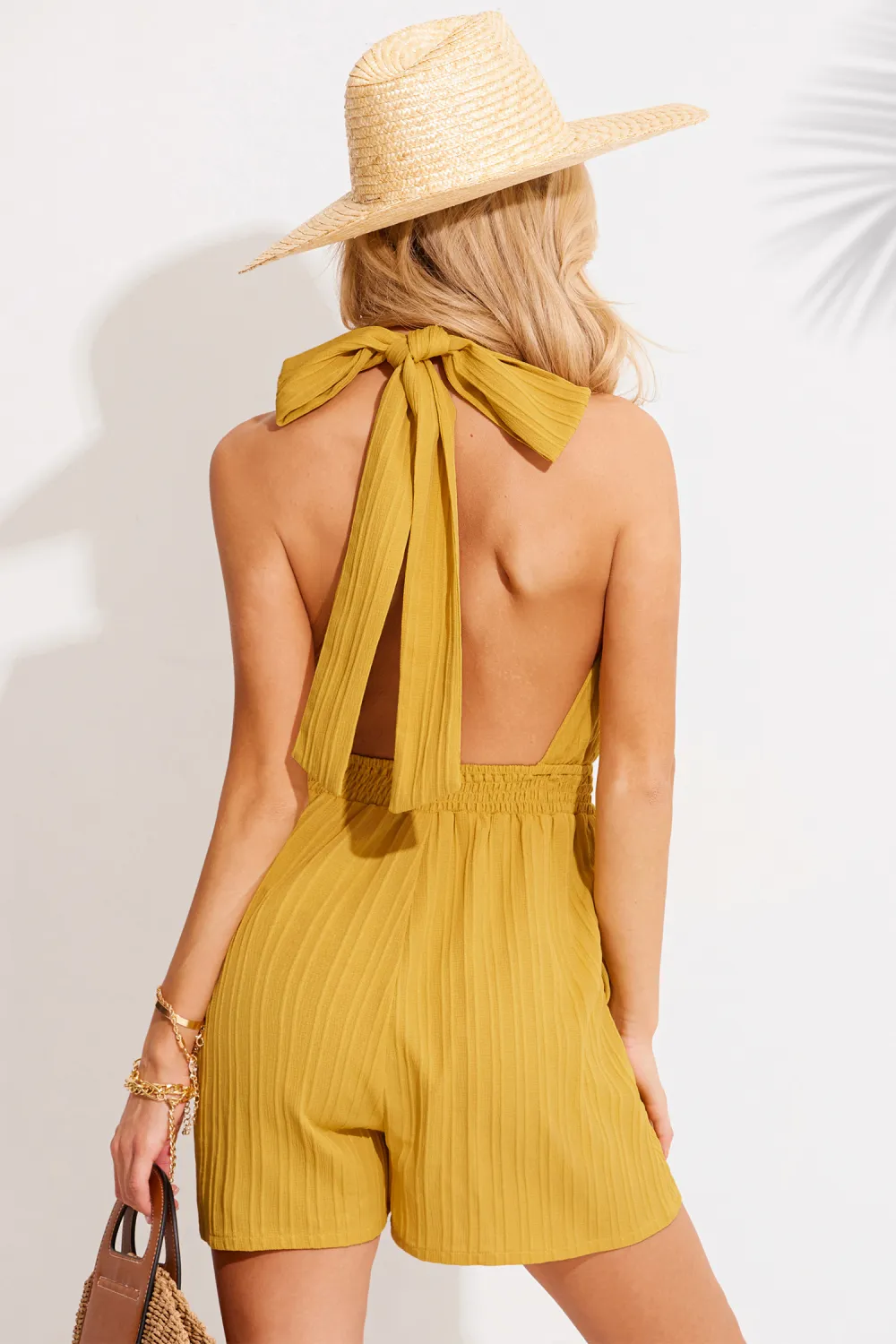 Plush Touch Yellow Romper