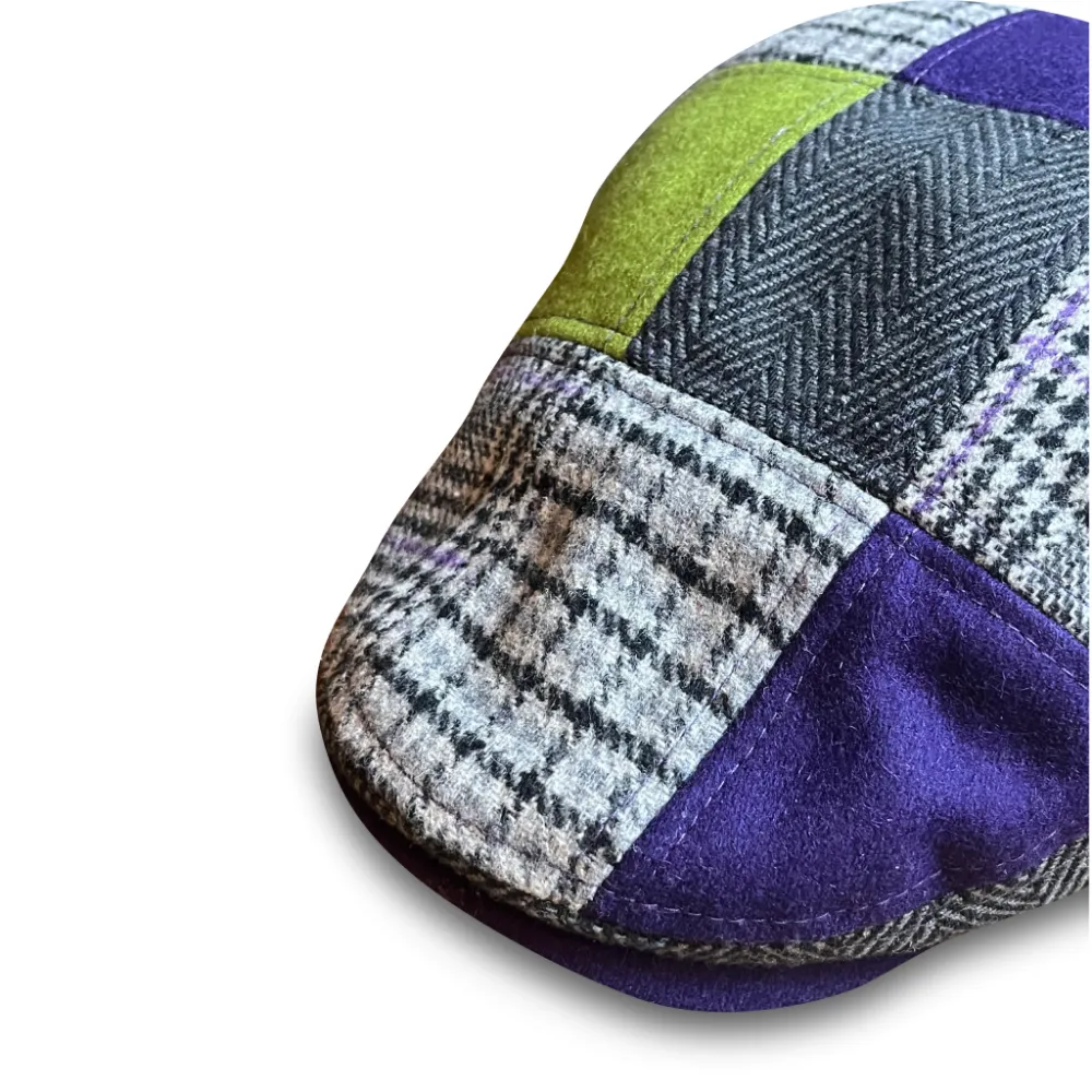 The Zombie Boston Scally Cap - Patchwork