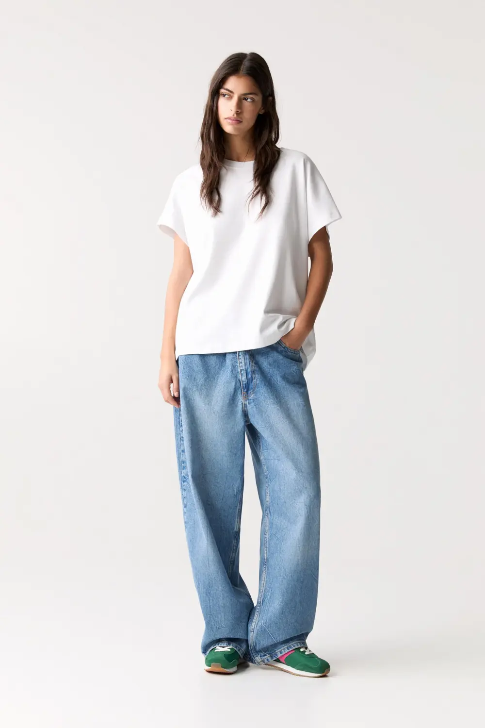 Camiseta manga entera oversize