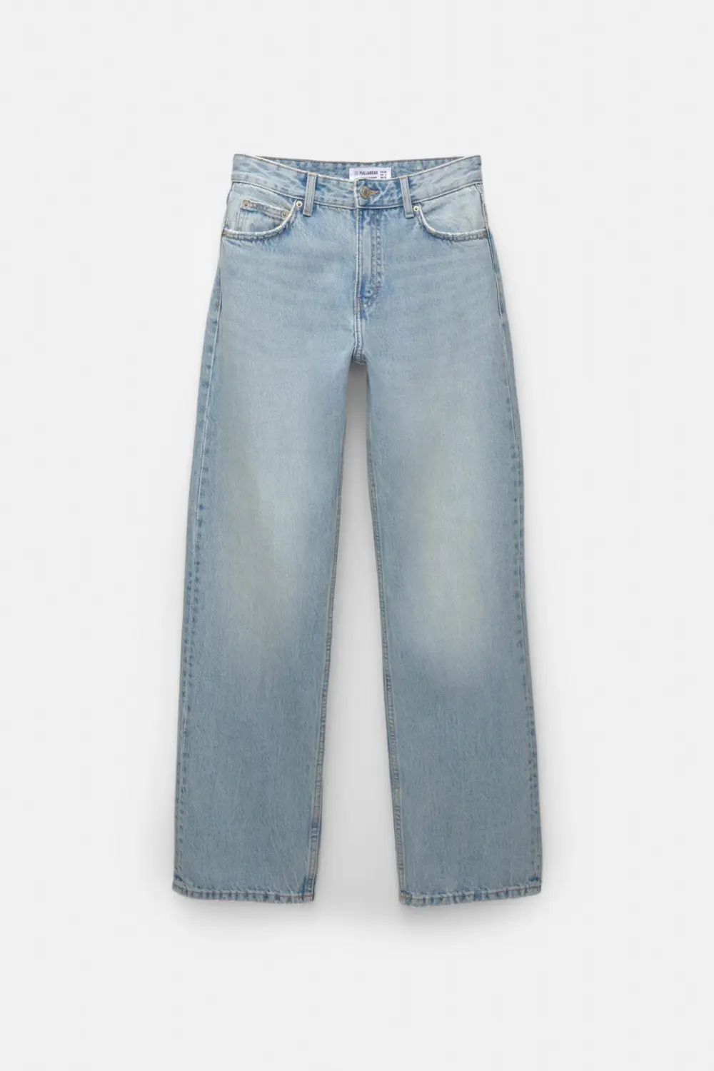 Jeans rectos tiro medio