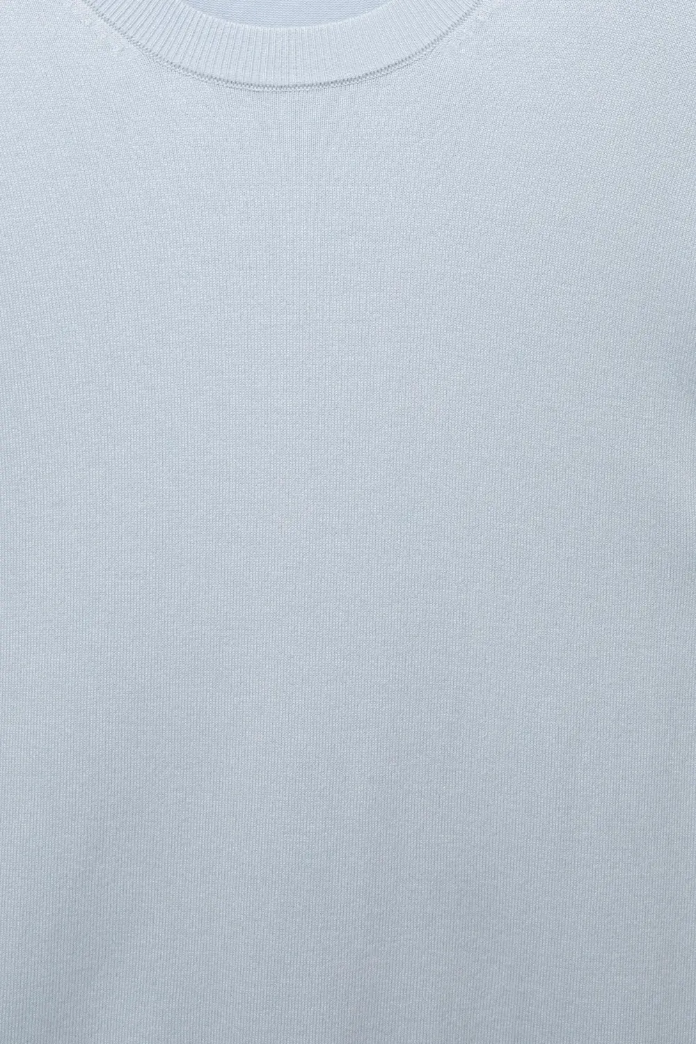 Short sleeve knit T-shirt