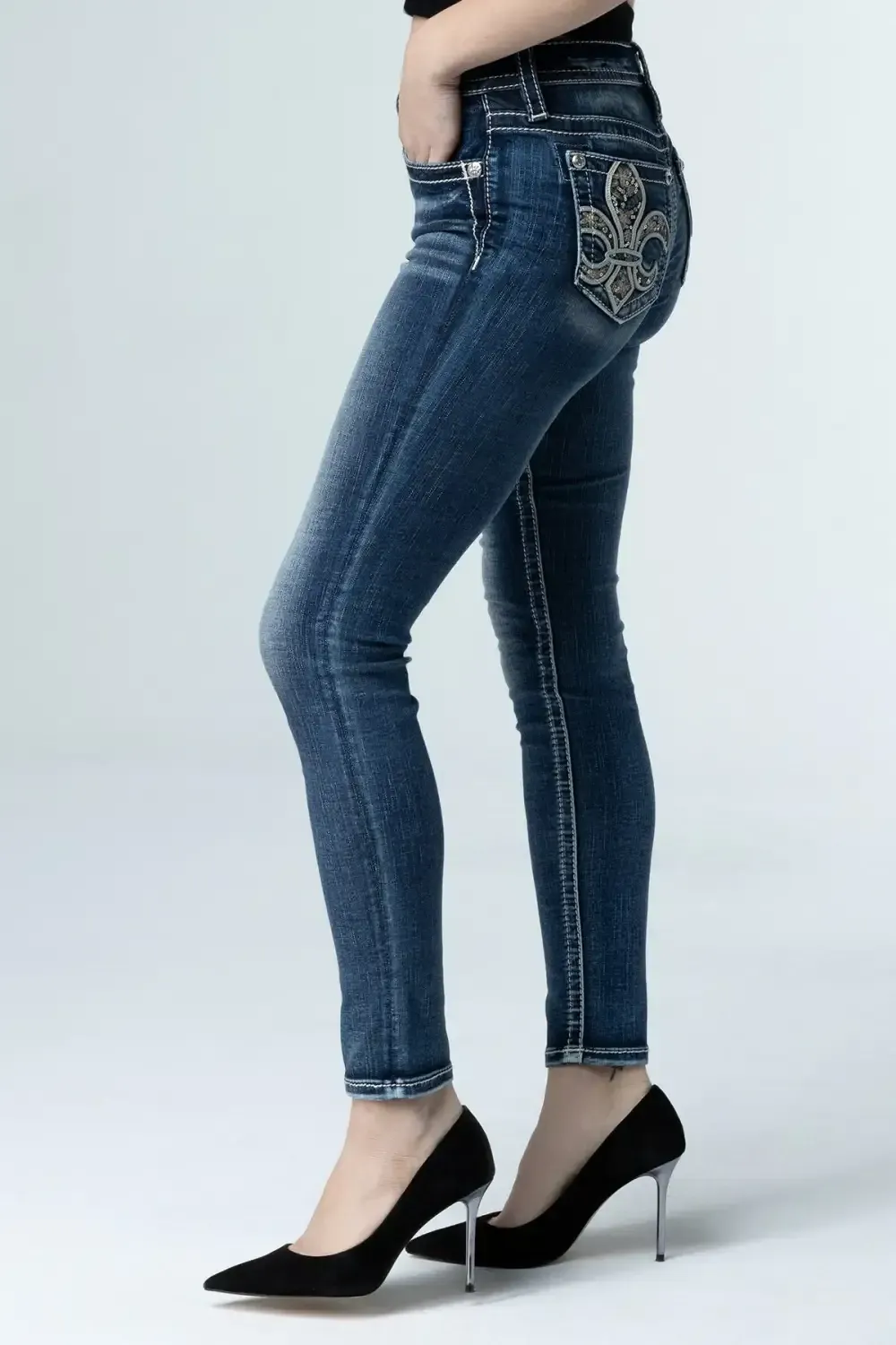 Floral Fleur Skinny Jeans
