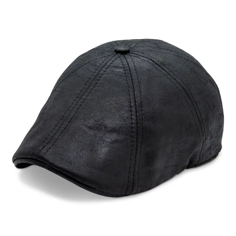 The Scrapyard Boston Scally Cap - Black