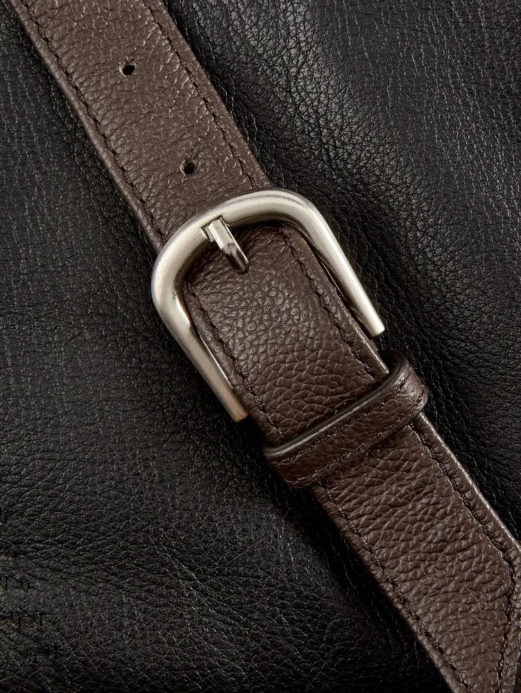Ella Simone Manchester Leather Shoulder Bag