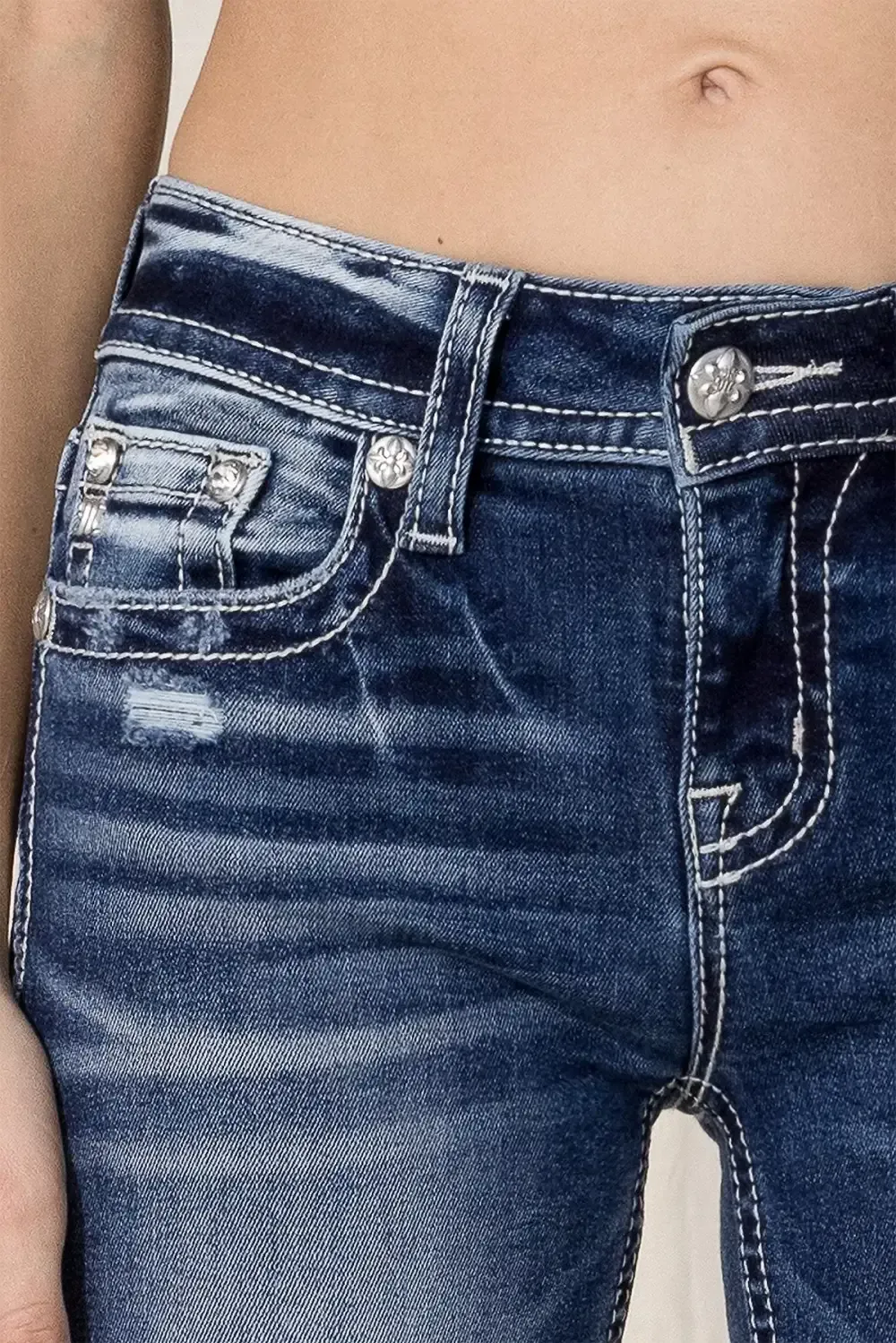 U2 Horseshoe Bootcut Jeans