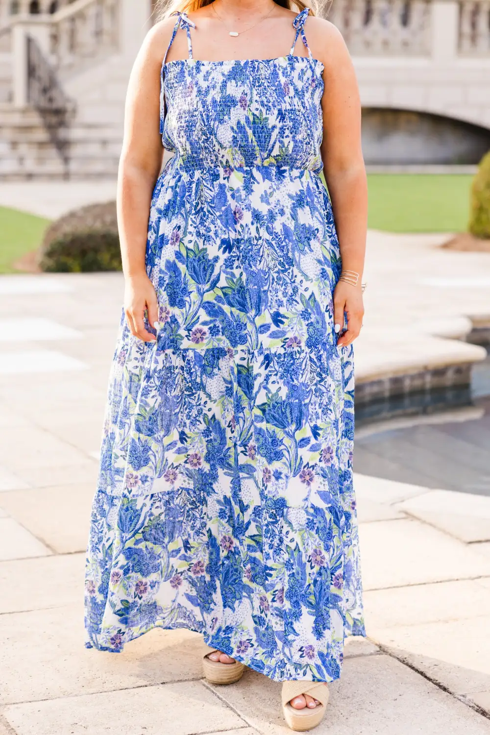Second Chance Dress, Cobalt