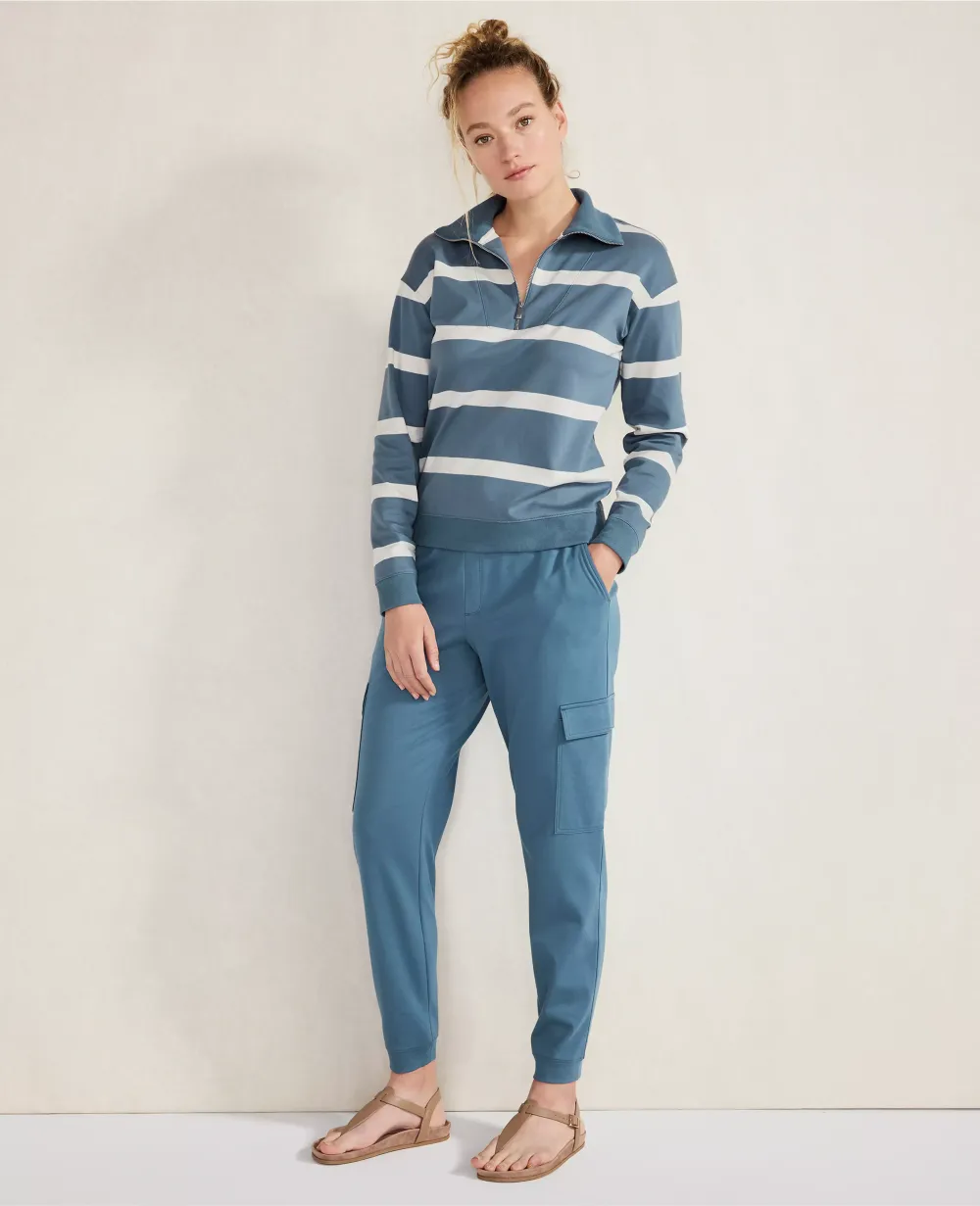 Haven Well Within Organic Cotton Interlock Cargo Pants