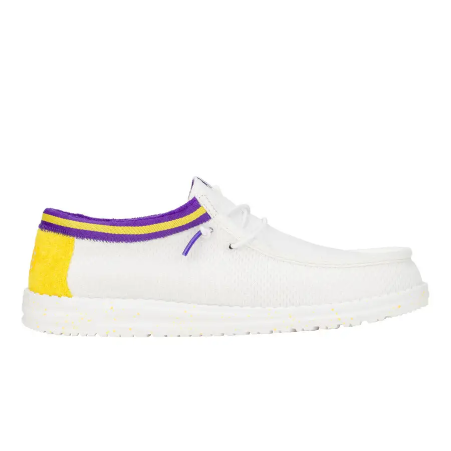 Wally Varsity Jersey - White Yellow