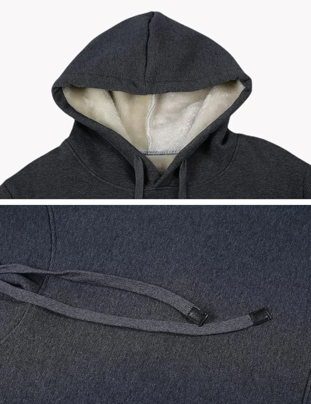 Women's Winter Hoodies Pullover Sherpa Fleece Warm Heavyweight Sweatshirt
