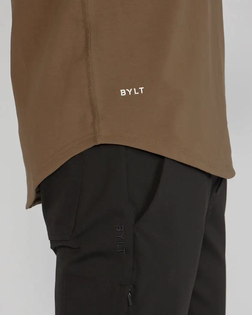 Drop-Cut Long Sleeve: Lux