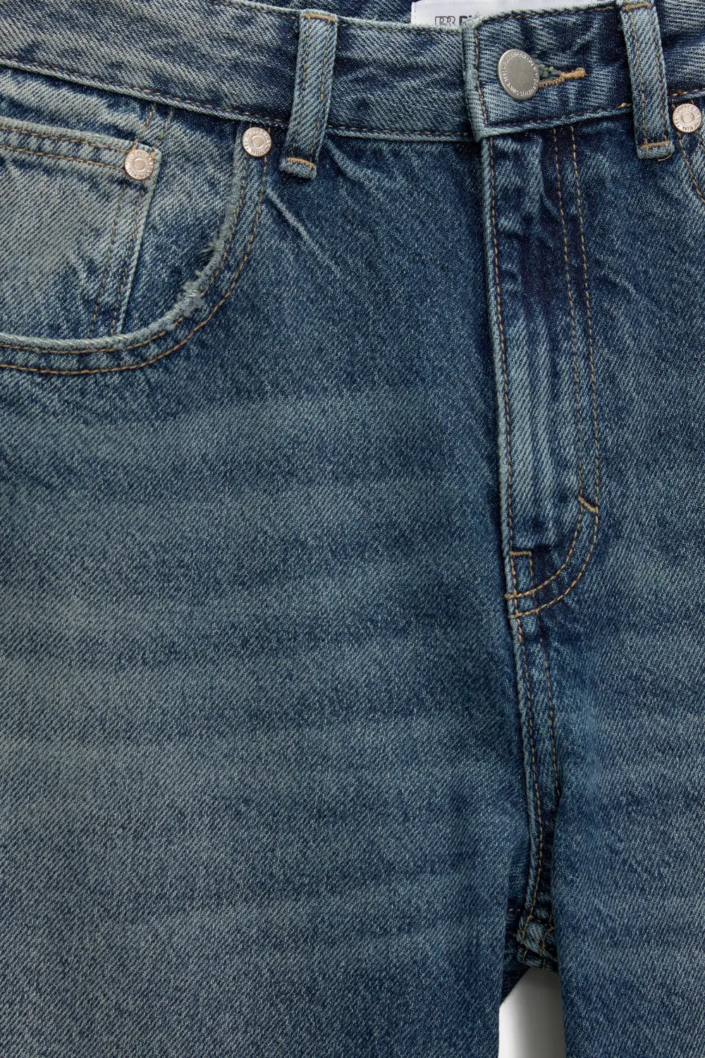 Jeans baggy vuelta bajo