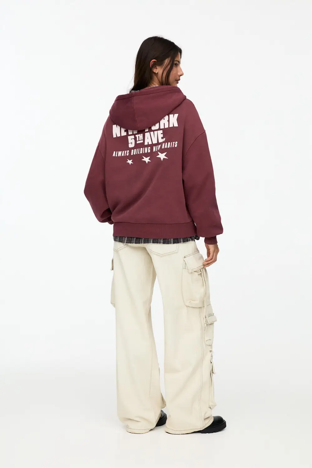 Sudadera capucha estrellas