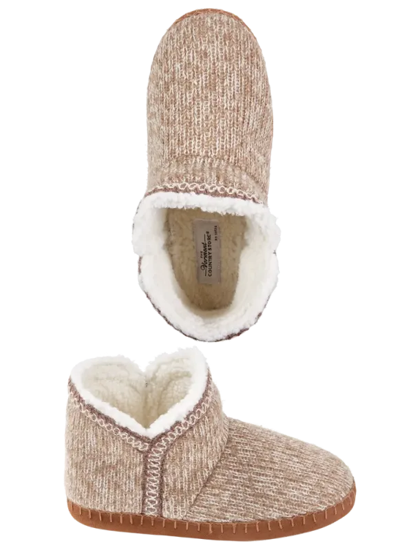 Women's Cozy Sweater-Knit Booties