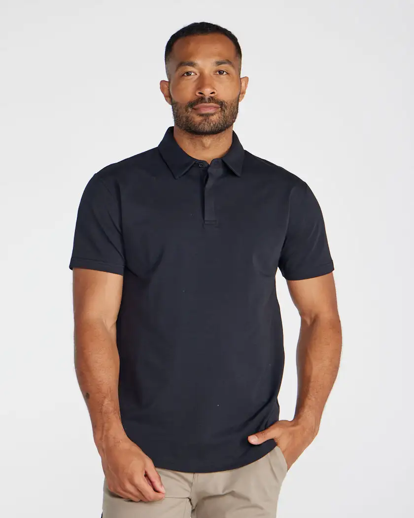 Lux Short Sleeve Polo - Concealed
