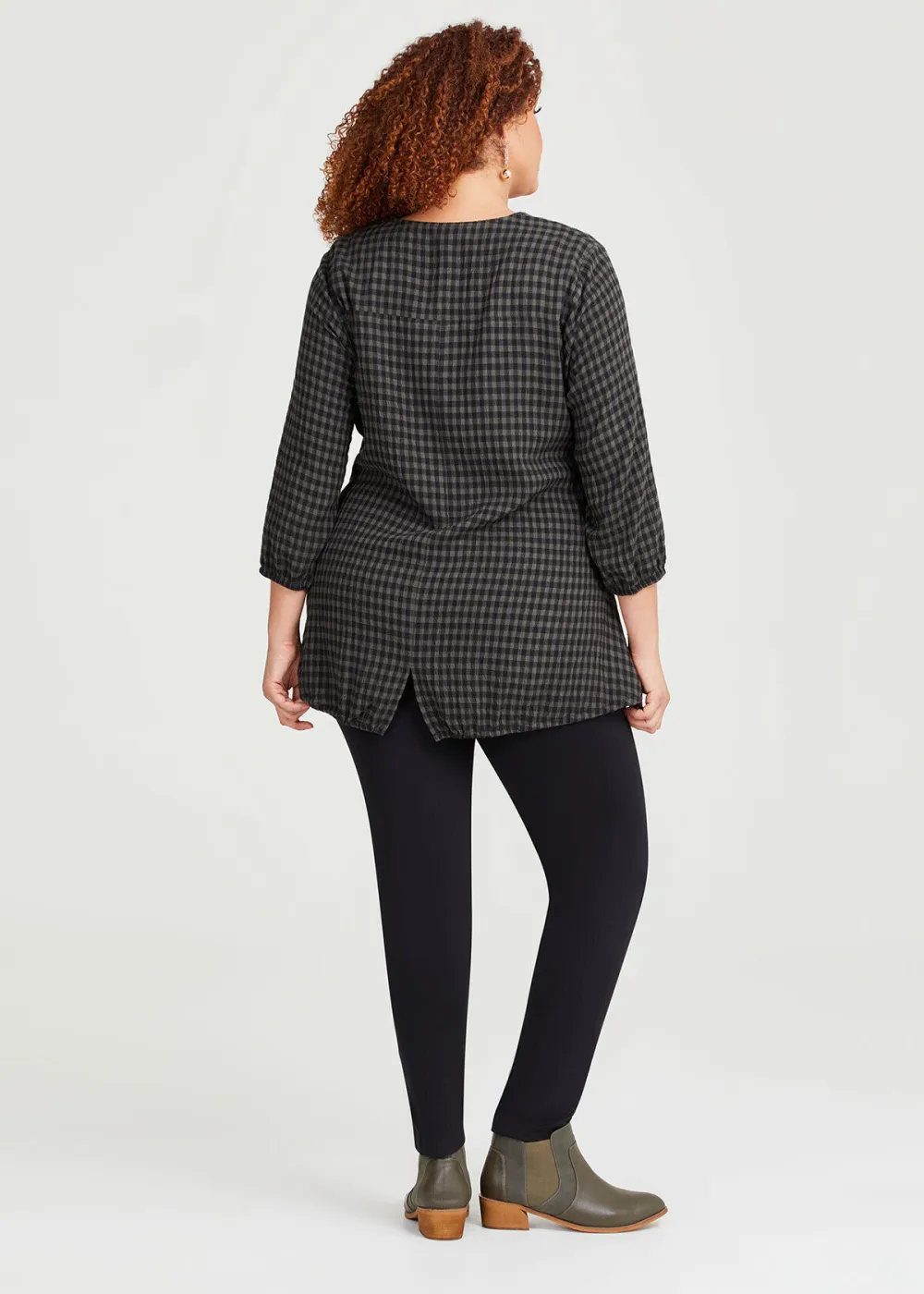 Natural Erba Check Tunic