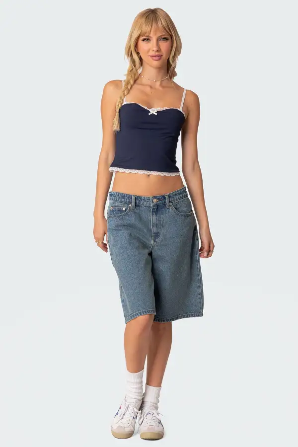 Alara Lace Trim Tank Top