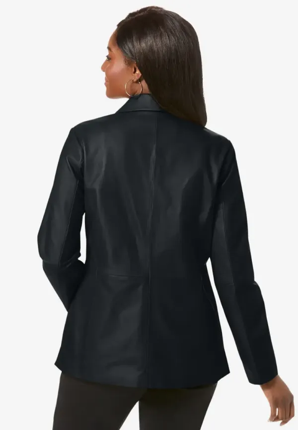 Leather Blazer