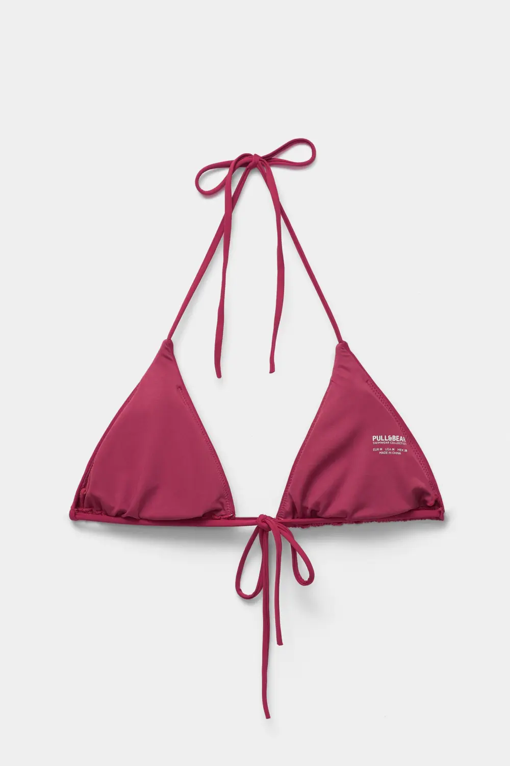 Triangle bikini top