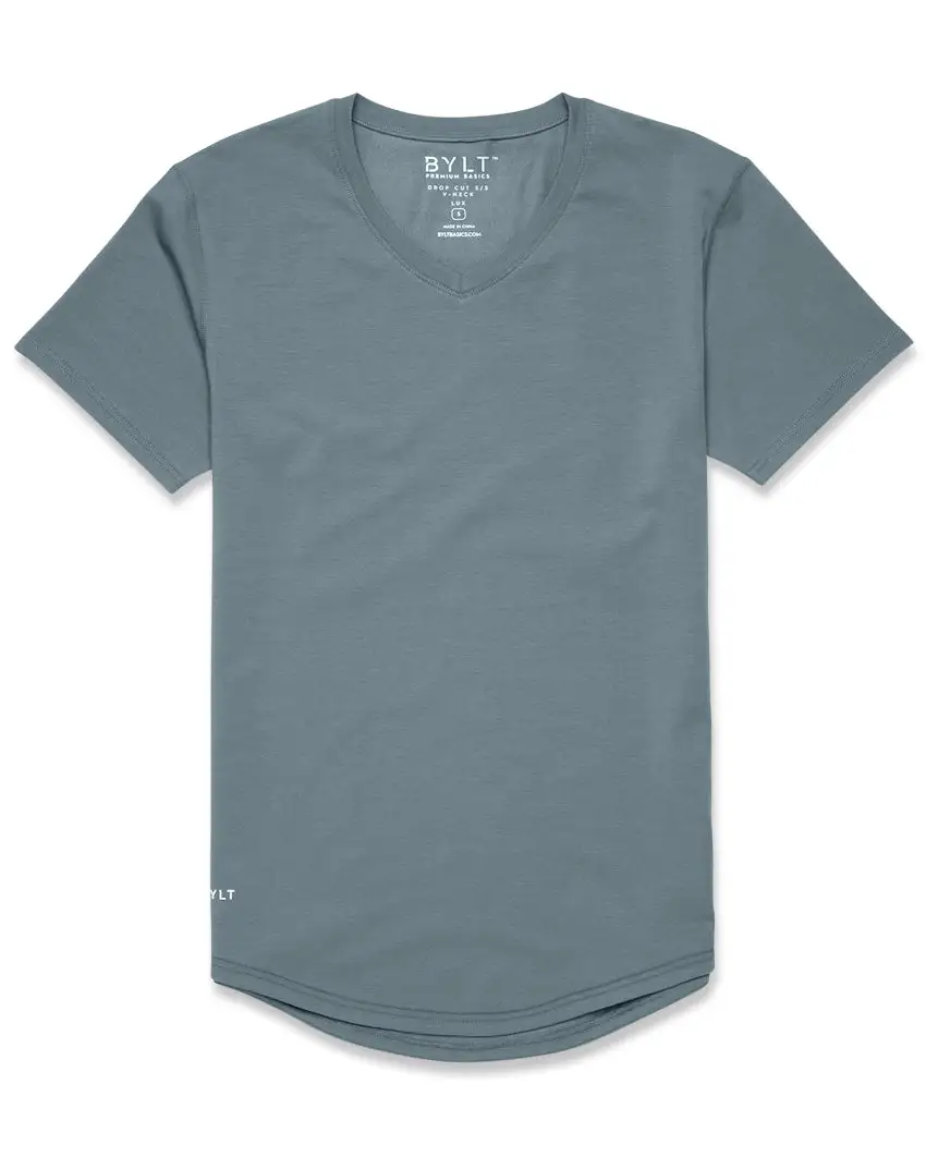 Drop-Cut V-Neck: Lux
