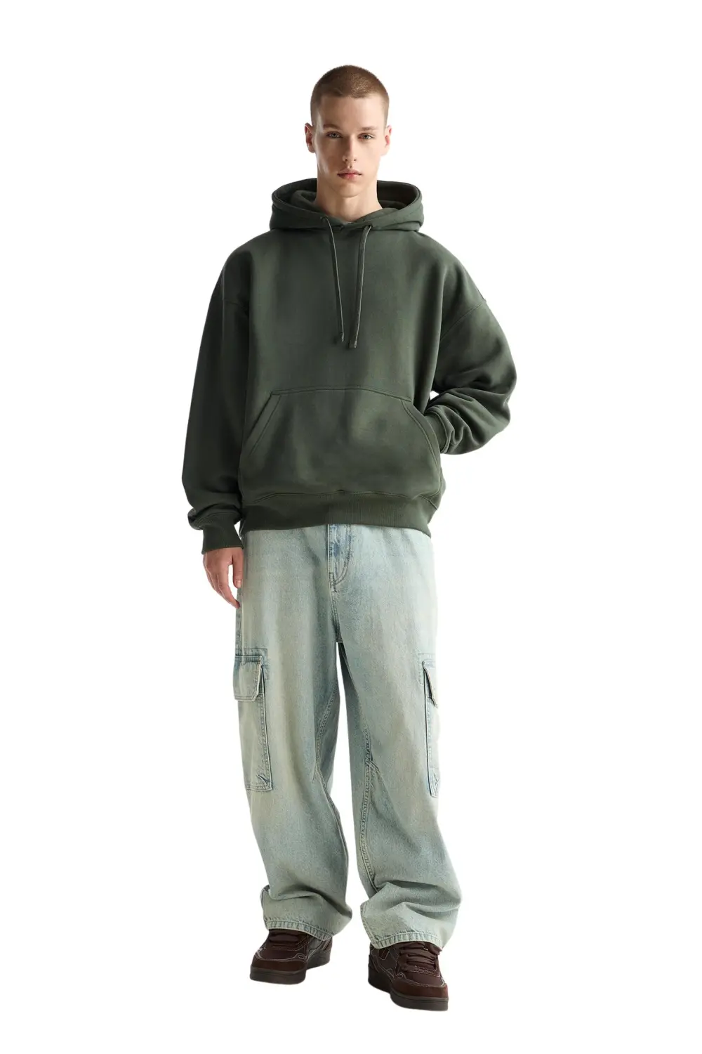 Sudadera básica capucha