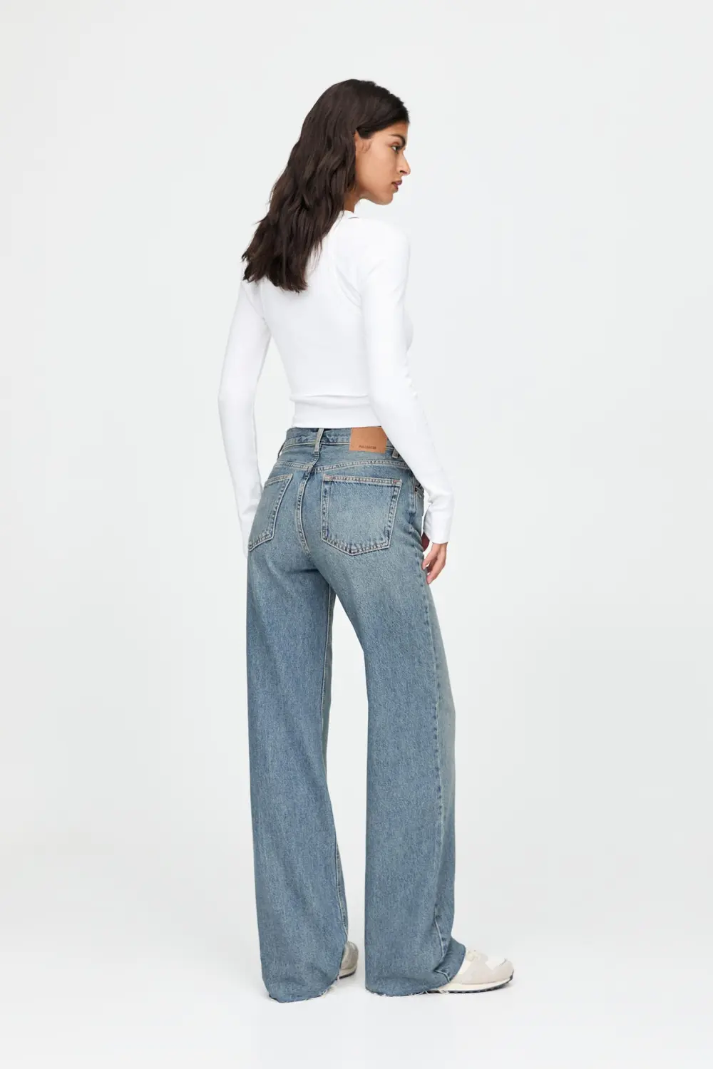 Jeans rectos tiro alto
