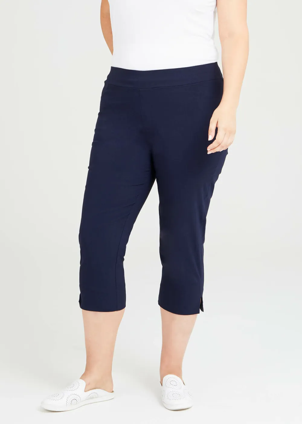 Expose Split Hem Crop Pant