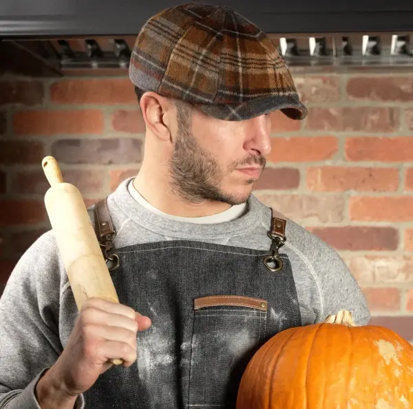 The Baker Boy Boston Scally Cap - Pumpkin Pie