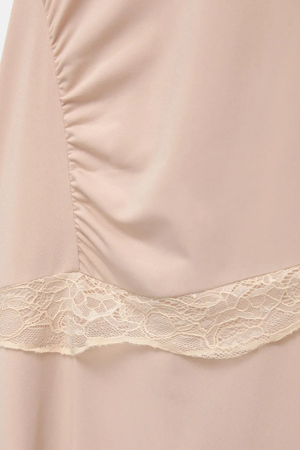 Vestido midi lencero