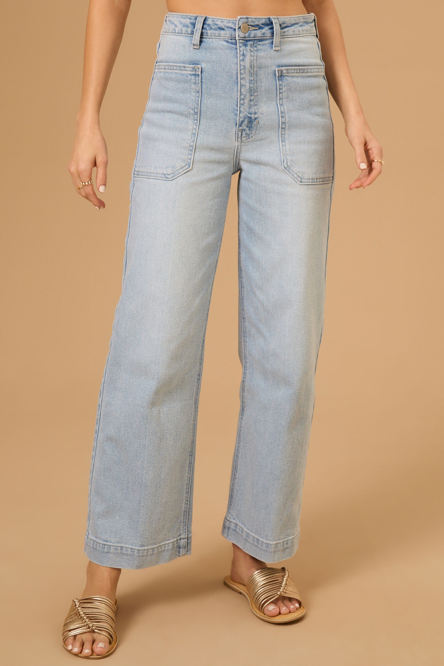 Straight Leg Jeans