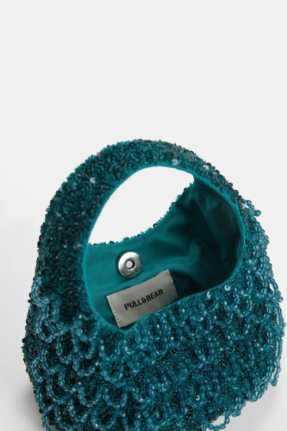Mini bolso de mano abalorios