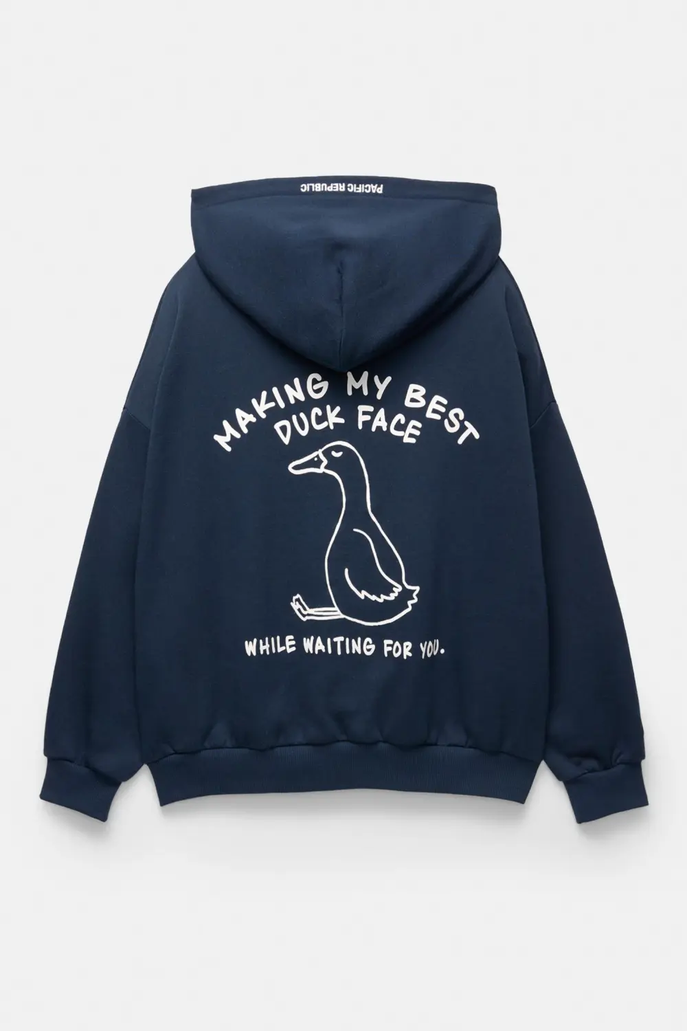 Sudadera capucha gráfico pato
