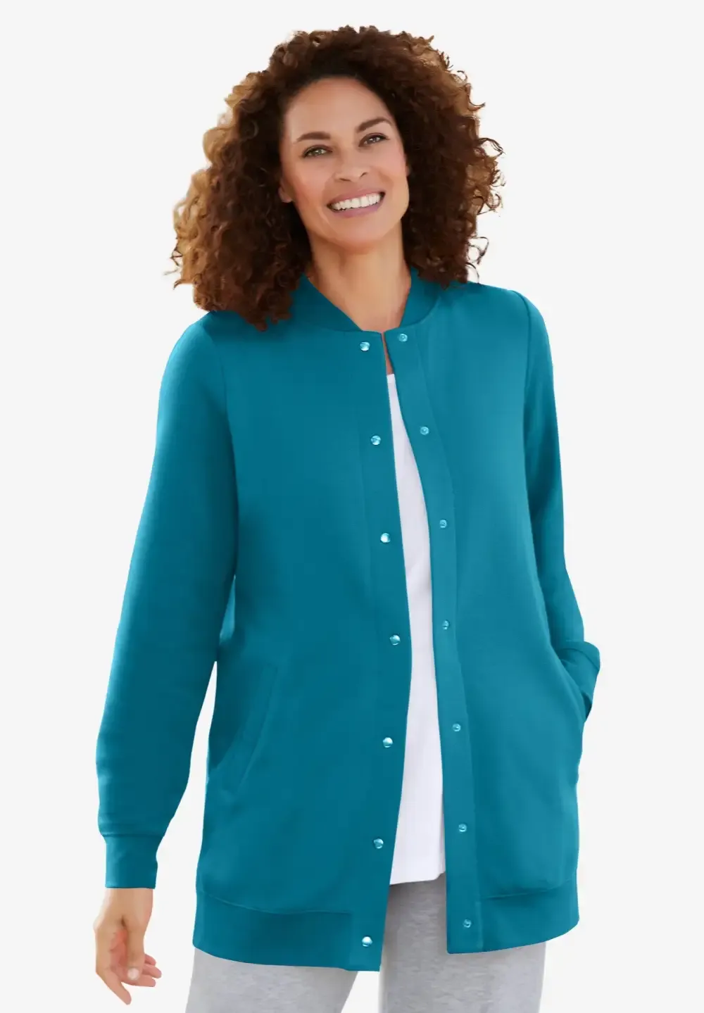 Fleece Baseball Jacket