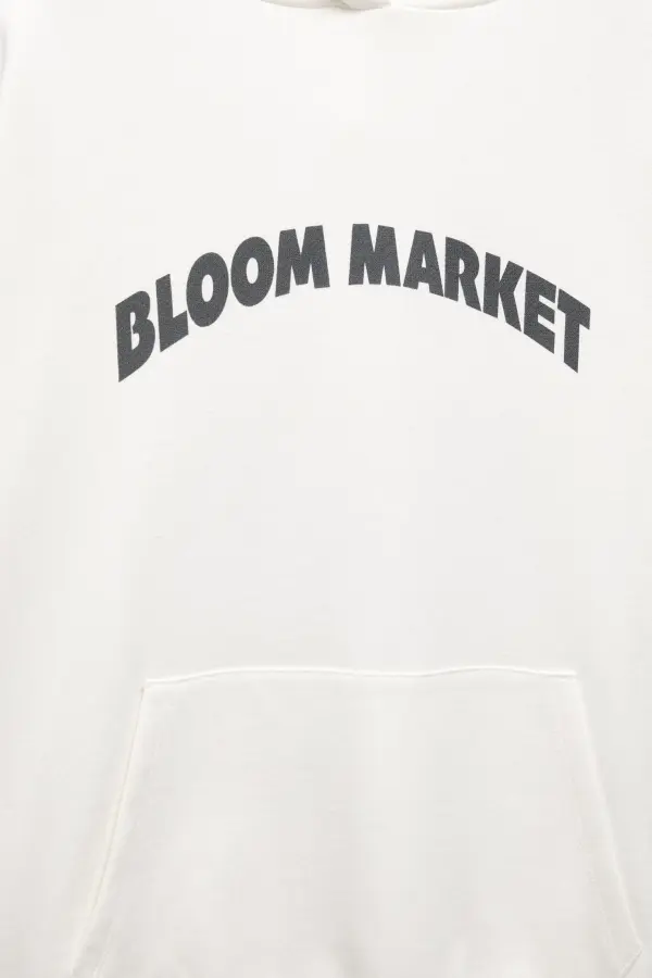 Sudadera capucha Bloom Market