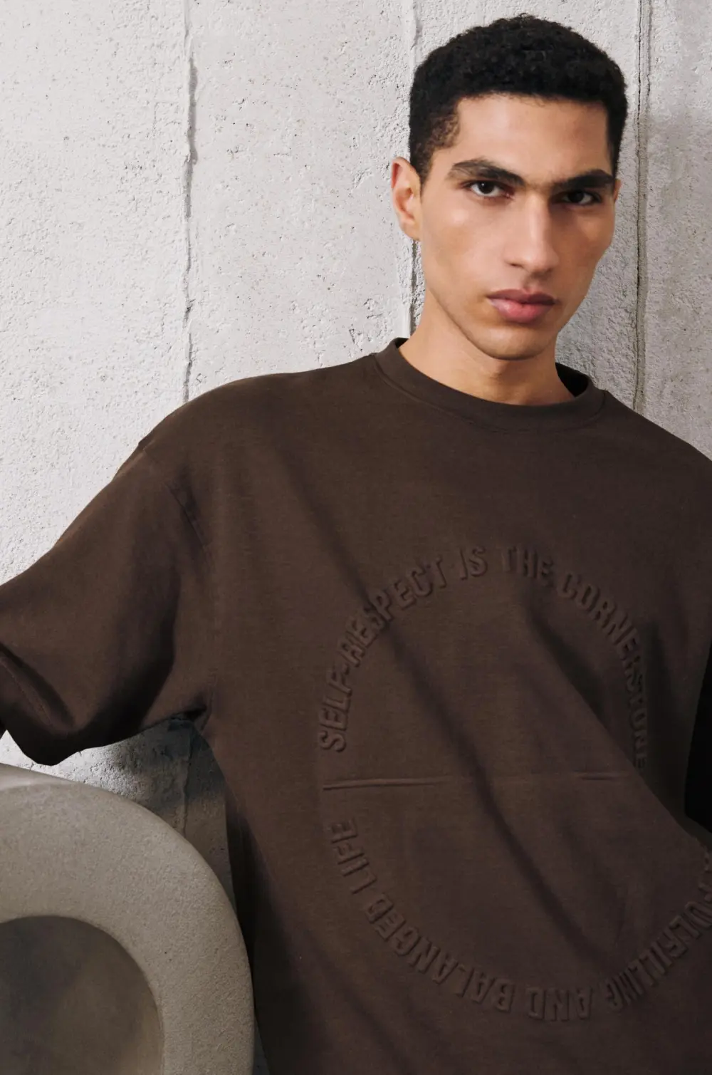 Short sleeve sweatshirt