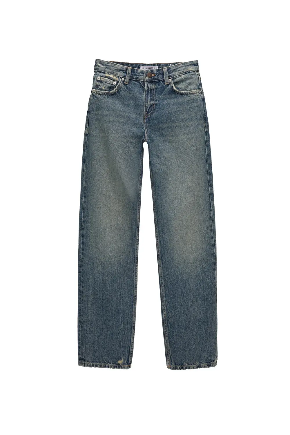 Jeans rectos tiro medio
