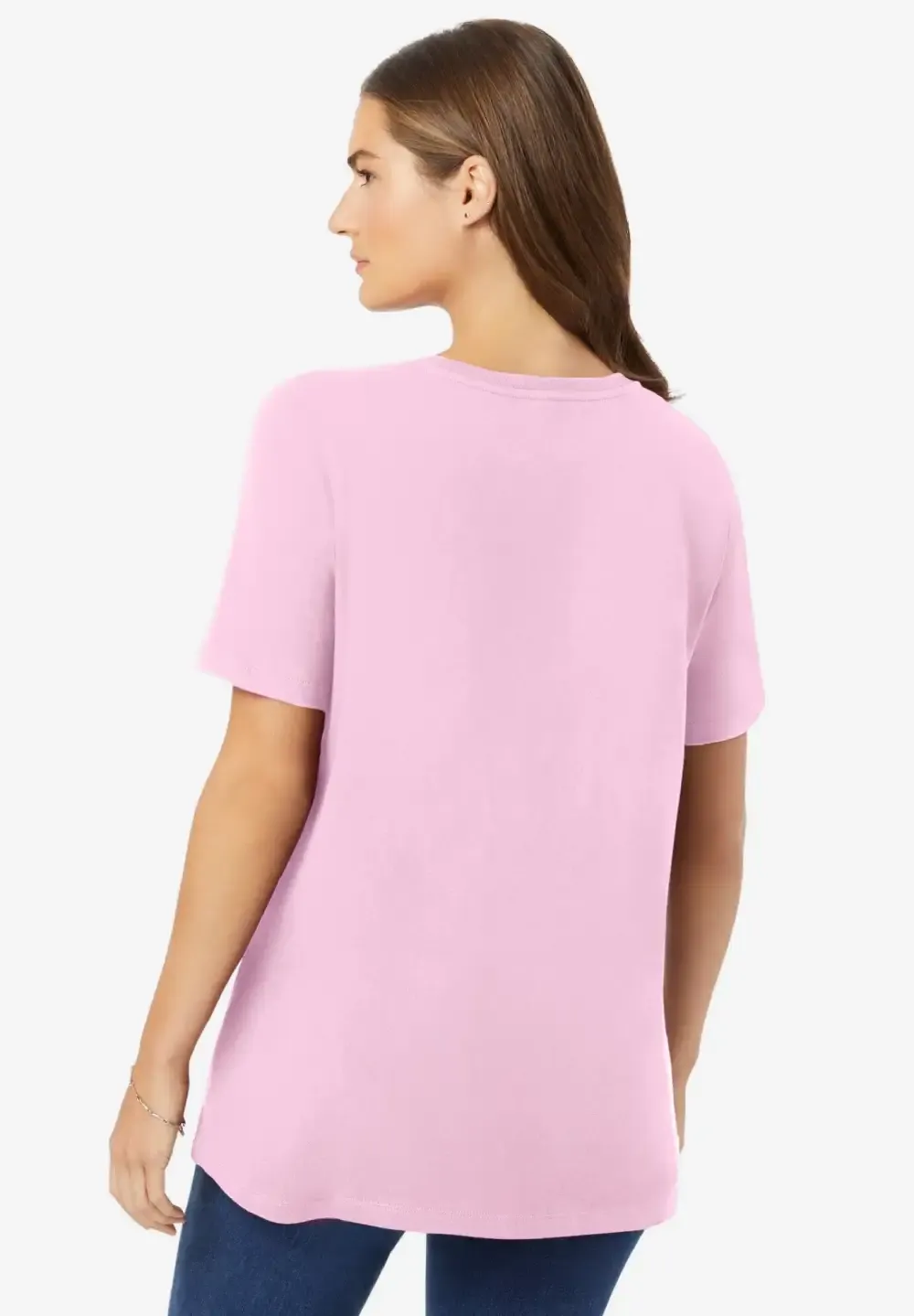 Perfect Short-Sleeve Crewneck Tee