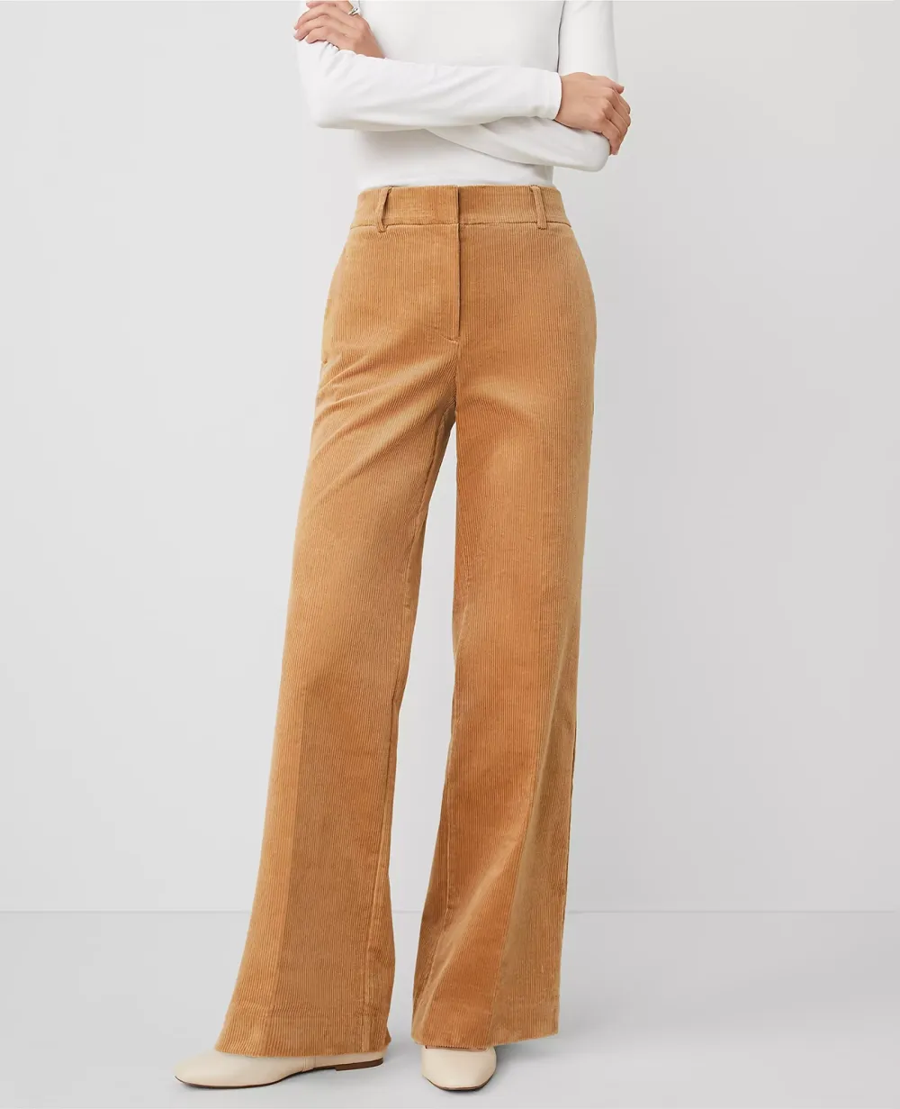 The Perfect Wide-Leg Corduroy Pant